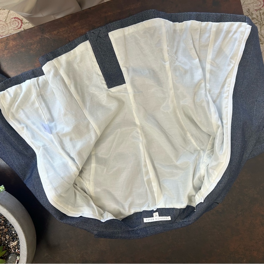 Veronica Beard Black and Gray Herringbone Blazer - Picture 7 of 7